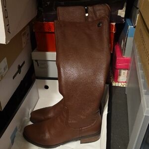 Sara Chestnut Tall Winter Boots